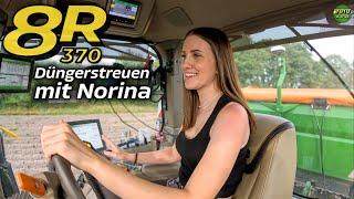 Norina fährt wieder 8R| Dünger streuen mit dem AMAZONE ZA-TS 4200!