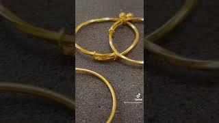 Saraswoti Jewellers inspired 24k Gold Child’s bala/bangle (Nepali) (TikTok version)