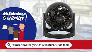 Ventilateur de table WOOZOO - Fabrication française