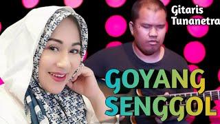 Goyang Senggol - Cover By Mas Agung//Gitaris Tunanetra//Dangdut Metal Blues(dioplos)