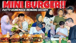 MINI BURGER HOMEMADE CHEF JEMPUTAN ALIEF İRFAN!!?