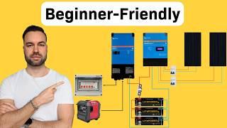 5kW Off-Grid Solar System + Diagrams, Consumption