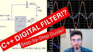 QSPICE & C++ Integration: Simulating a Digital Filter Step-by-Step | Electronics & RF Engineering