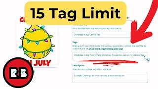 Redbubble Artist Update Revealed: New Tagging Limits to Reduce Tag Spam and Improve Relevance!