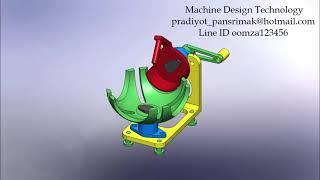 Machine Design Technology : 78 spherical geneva mechanism