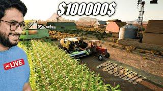 LIVECAN WE MAKE 100000 DOLLAR IN RANCH SIMUALTOR?????