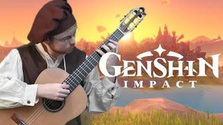 Genshin Impact Main Theme - Classical Guitar Cover