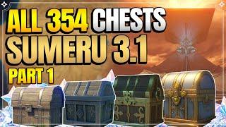 ALL Chest Locations in Sumeru Desert 3.1 - Part 1 | In Depth Follow Along |【Genshin Impact】