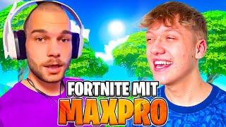 ICH HABE FORTNITE MIT MAXPRO GESPIELT! 