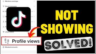 How To Fix TikTok Profile View Option Not Showing I Fix TikTok Profile View Option 2023