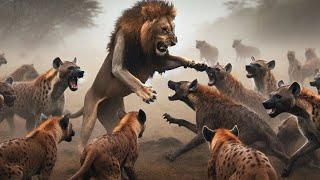 LİON VS HYENAS