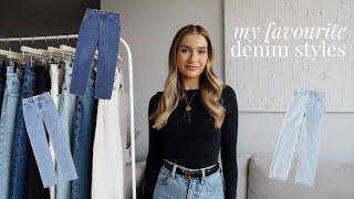 MY FAVOURITE JEANS | ABERCROMBIE, ZARA, H&M, COS, LOEWE | DENIM REVIEW & TRY ON