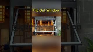 Flip out window#gas strut window#gazebos #shorts #remodeling #fypシ #shortswindowanddoors#manufacture