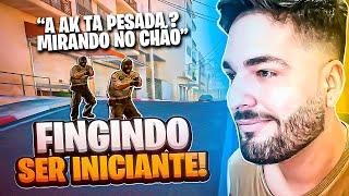 Fingindo ser INICIANTE no CS2!