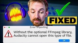 How to Import FFmpeg in Audacity? | Fix Importing Error: FFmpeg Library Not Found