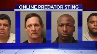 Online predator sting catches 9 men