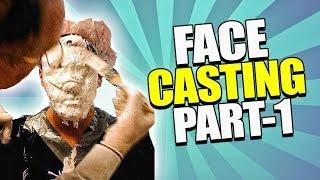 Face Casting Lifecasting Face Mold Tutorial Part 1   Creating the Mold