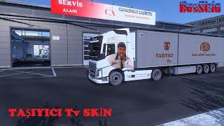 ETS2 TAŞIYICI Tv Volvo FH4 skini