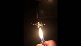 Fire on a Cross