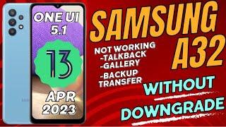 Samsung A32 Frp Bypass Android 13 Without Downgrade | One Ui 5.1 Android 13 Frp Bypass 2023