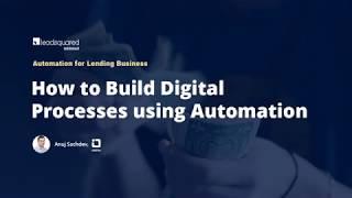 How to Build Digital Processes using Automation