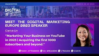 Clarice Lin: Marketing Your Business on YouTube in 2023