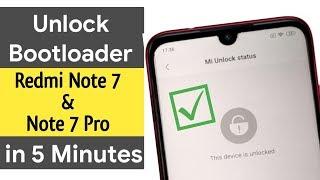 How To Unlock Bootloader Redmi Note 7 / Note7 Pro