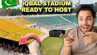 BREAKING!  PCB VISITED IQBAL STADIUM | ICC Coming Pakistan | Faisalabad 100% Prepared