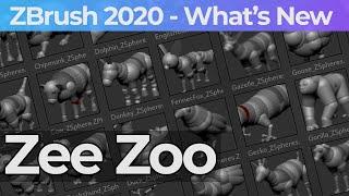 039 Zbrush 2020 Zee Zoo