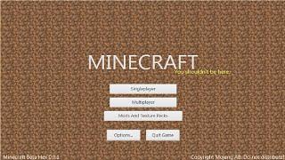 Minecraft Beta Hex 0.0.1