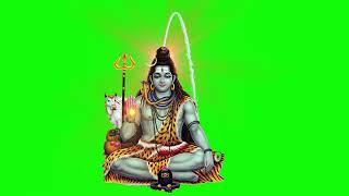 Shiv Shankar Green Screen Video | Lord Shiva Dynamic Green Screen Video |  No Copyright