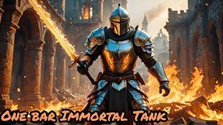 Unstoppable 1 Bar Immortal Tank Build - Dragonknight Domination!