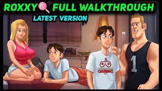 ROXXY FULL WALKTHROUGH SUMMERTIME SAGA  ROXXY COMPLETE STORYLINE SUMMERTIME GAMING