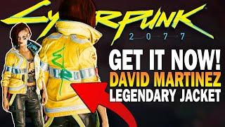How To Get David Martinez's LEGENDARY Jacket EARLY In Cyberpunk 2077 Edgerunners Update