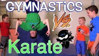 Karate Kid vs Gymnastics Kid Challenge - You Decide The Winner