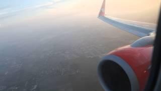 Lion Air morning takeoff from Soekarno Hatta Airport in Jakarta