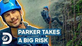 Parker Takes A Dangerous Shortcut In His Search For Gold | Gold Rush: Parker's Trail