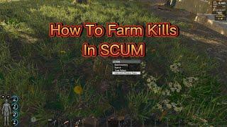 How To Farm Kills In SCUM With Phoenix Tears | PVP Gameplay