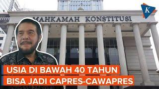 MK Putuskan Usia di Bawah 40 Tahun Bisa Mencalonkan Jadi Capres/Cawapres, Ini Syaratnya