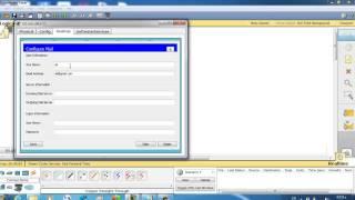 Cisco Packet Tracer 03 using server as EMAIL