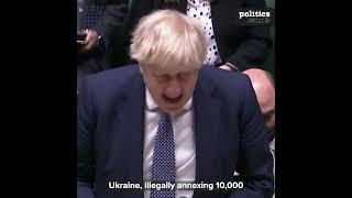 Boris Johnson's statement on Ukraine