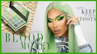 JEFFREE STAR BLOOD MONEY PALETTE & COLLECTION FIRST IMPRESSION & REVIEW | Kimora Blac