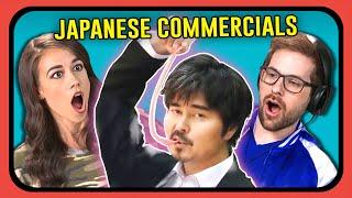 YOUTUBERS REACT TO JAPANESE COMMERCIALS (Long Long Man)