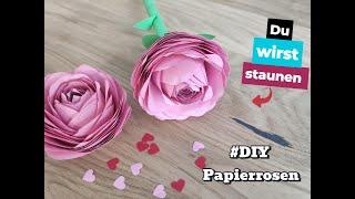 DIY Papierrosen #Valentinstag #muttertag