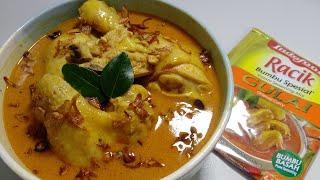 GULAI AYAM BUMBU RACIK INDOFOOD CUKUP 4 BAHAN SAJA