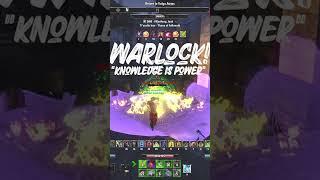 WARLOCK! Knowledge is Power #magicka #arcanist #pvp #gaming