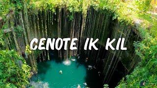 Cenote Ik Kil in Mexico is a great place to cool off after a morning at Chichen Itza