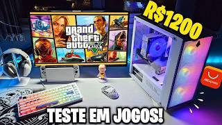 PC GAMER de R$1200 do Aliexpress (Testando em jogos!)