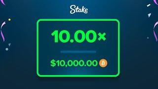 I WON $10,000 IN 10 MINUTES ON STAKE