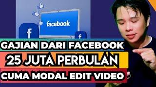 BISA GAJIAN FP FACEBOOK ‼️CUMA EDIT VIDEO MODAL REUPLOAD‼️GINI CARA EDITNYA BIAR LOLOS MONETISASI